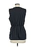 Ellen Tracy Black Sleeveless Blouse Size M - photo 3