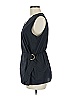 Ellen Tracy Black Sleeveless Blouse Size M - photo 5
