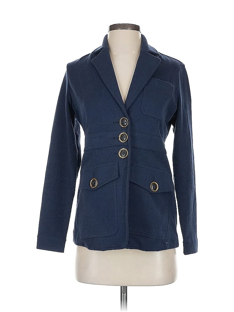 Pre-owned Nic + Zoe Cardigan Sweater In Blue