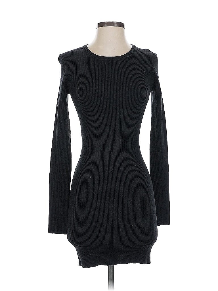 Crescent Casual Dress In Black