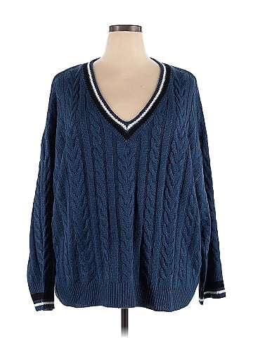 Shein Curve Pullover Sweater (view 1)