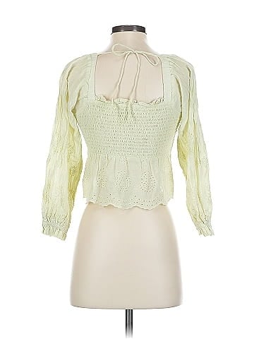 American Eagle Outfitters 3/4 Sleeve Blouse (view 2)