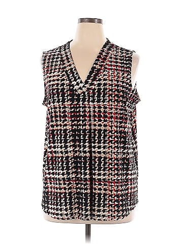 Anne Klein Sleeveless Blouse (view 1)