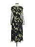Who What Wear 100% Polyester Floral Green Cocktail Dress Size XS - photo 1
