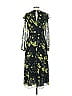 Who What Wear 100% Polyester Floral Green Cocktail Dress Size XS - photo 2