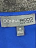 Donna Ricco Blue Cocktail Dress Size 16 - photo 4