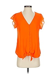 Naked Zebra Short Sleeve Blouse