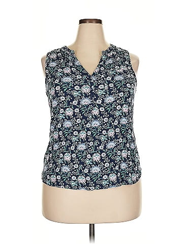 Market and Spruce Sleeveless Blouse (view 1)