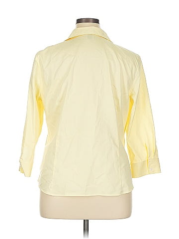 Anne Klein 3/4 Sleeve Button-Down Shirt (view 2)