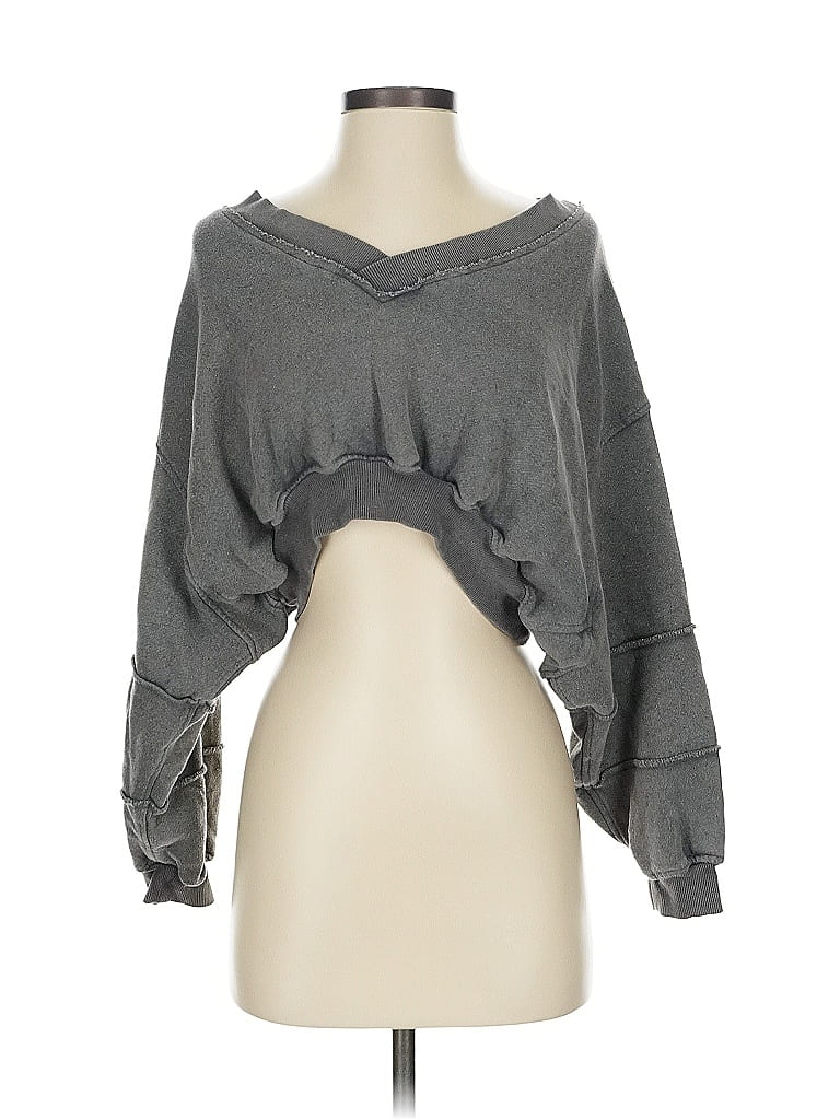 Out From Under Gray Pullover Sweater Size S - photo 1