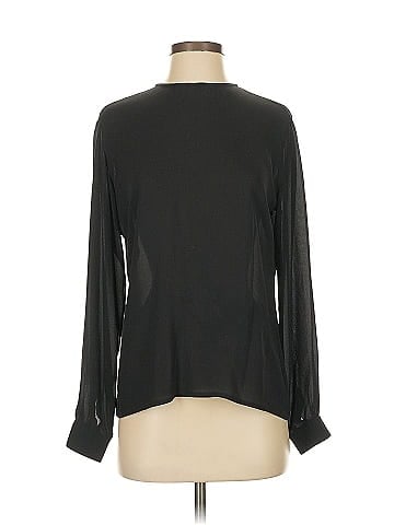 Saks Fifth Avenue Long Sleeve Silk Top (view 1)