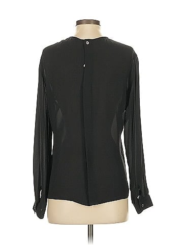 Saks Fifth Avenue Long Sleeve Silk Top (view 2)