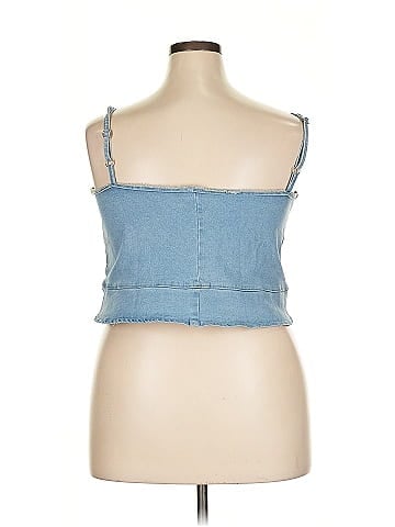 Shein Curve Tube Top (view 2)