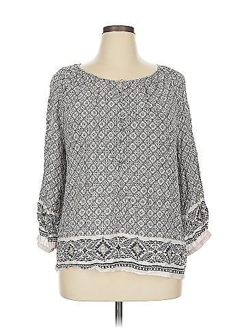 Adrienne Vittadini 3/4 Sleeve Blouse (view 1)