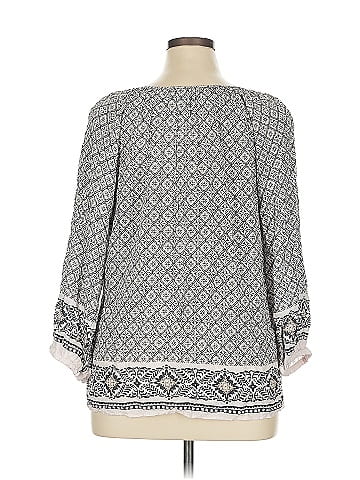 Adrienne Vittadini 3/4 Sleeve Blouse (view 2)