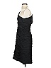ML Monique Lhuillier 100% Polyester Black Cocktail Dress Size 2 - photo 5