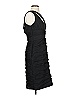 ML Monique Lhuillier 100% Polyester Black Cocktail Dress Size 2 - photo 4