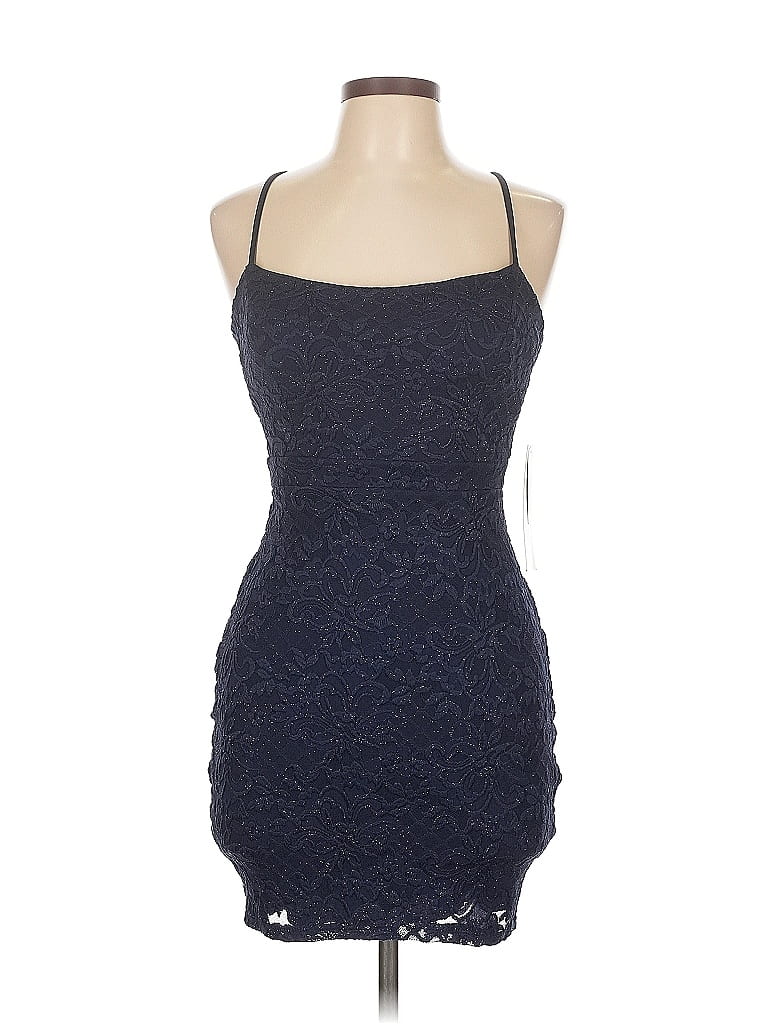 Honey And Rosie Cocktail Dress In Blue