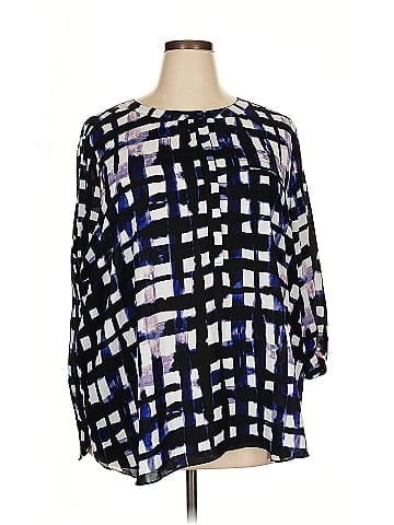 Not Your Daughter's Jeans 3/4 Sleeve Blouse (view 1)