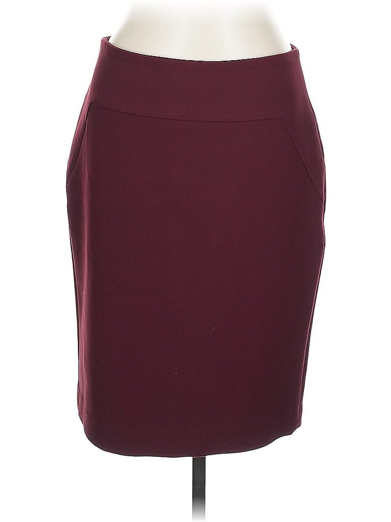 Click to view more detailed imagery on our partner's website Pre-owned Ann Taylor Formal Skirt In Burgundy