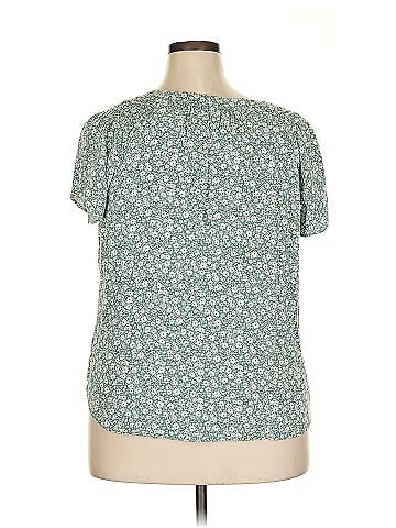 MASON & BELLE Short Sleeve Blouse (view 2)