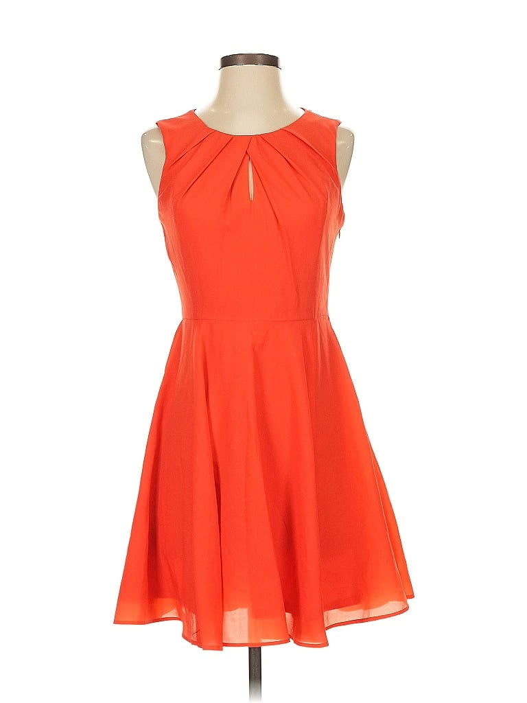 Pre-owned Express Cocktail Dress In Orange