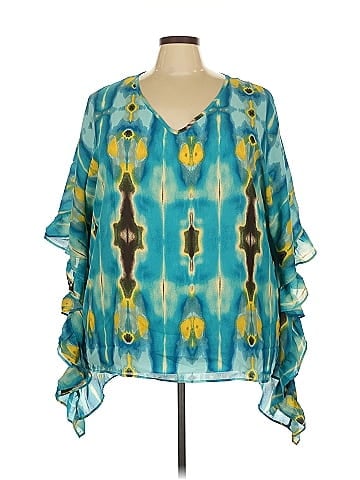 Ashley Stewart 3/4 Sleeve Blouse (view 1)