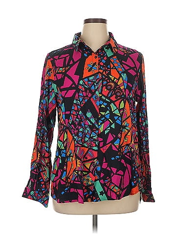 Big Dart Long Sleeve Blouse (view 1)