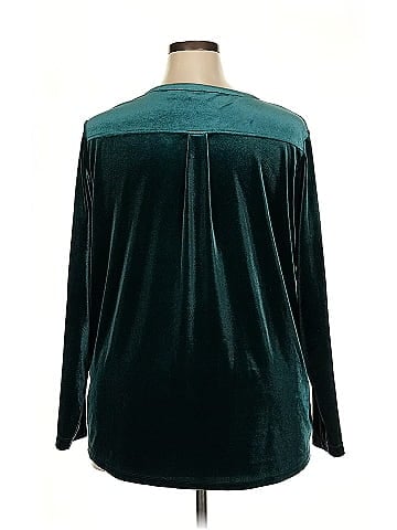 Lands' End Long Sleeve Blouse (view 2)