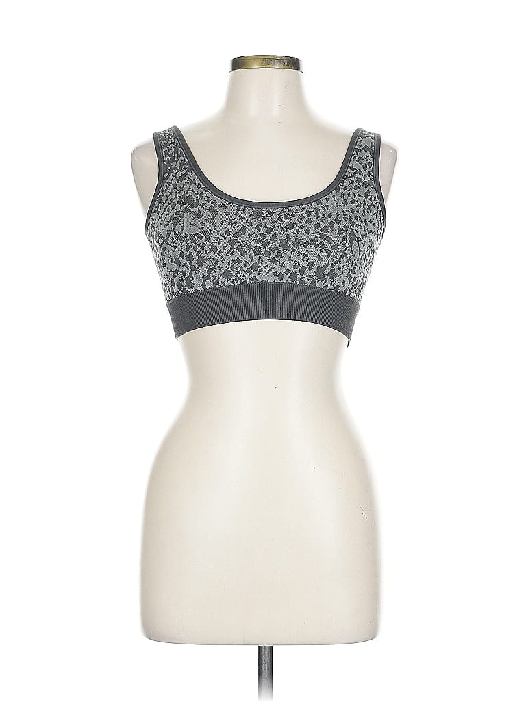 Pre-owned Offline By Aerie Sports Bra In Gray
