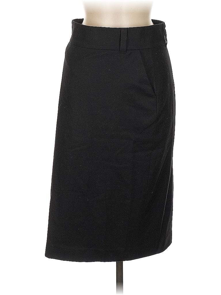Click to view more detailed imagery on our partner's website Pre-owned Banana Republic Wool Skirt In Black