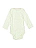 Just One You Made by Carter's 100% Cotton Print Ivory Long Sleeve Onesie 9-12 MO / 12 MO - photo 2