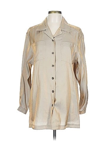 Carole Little 3/4 Sleeve Button-Down Shirt (view 1)
