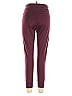 Balance Collection Solid Burgundy Casual Pants Size L - photo 2