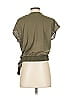 Tiny 100% Cotton Green Short Sleeve Blouse Size S - photo 2