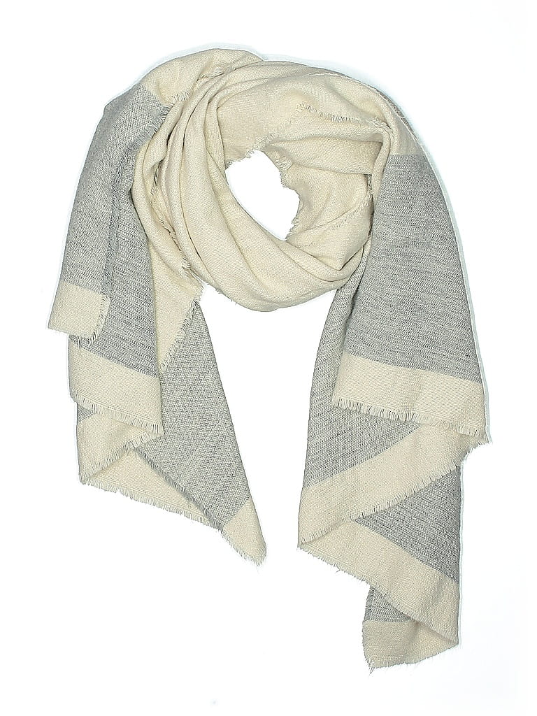 Pre-owned Assorted Brands Scarf In White