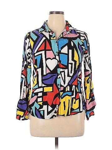 Big Dart 3/4 Sleeve Blouse (view 1)