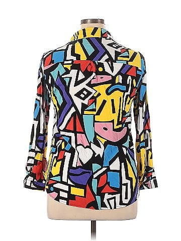 Big Dart 3/4 Sleeve Blouse (view 2)
