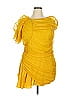 Bhanuni by Jyoti 100% Polyester Yellow Cocktail Dress Size XL - photo 1