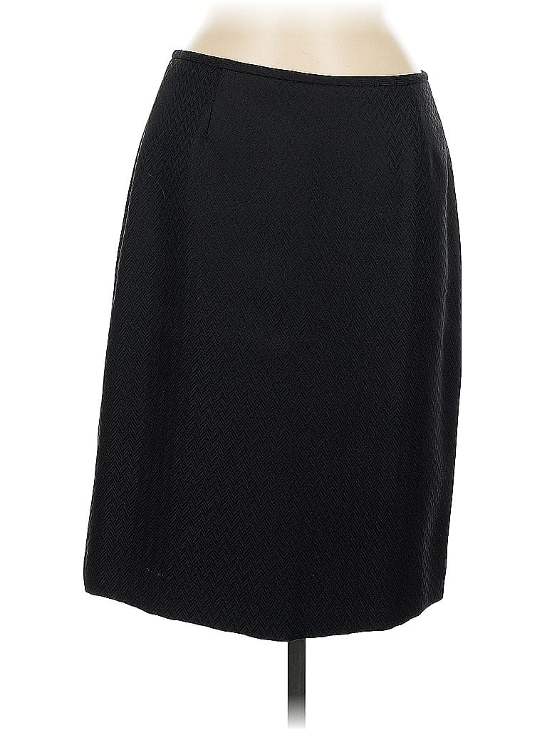 Pre-owned Unbranded Formal Skirt In Black