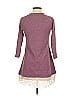 LOGO by Lori Goldstein Solid Burgundy Pullover Sweater Size XXS - photo 2