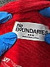 No Boundaries 100% Nylon Red Long Sleeve Top Size 8 - photo 7