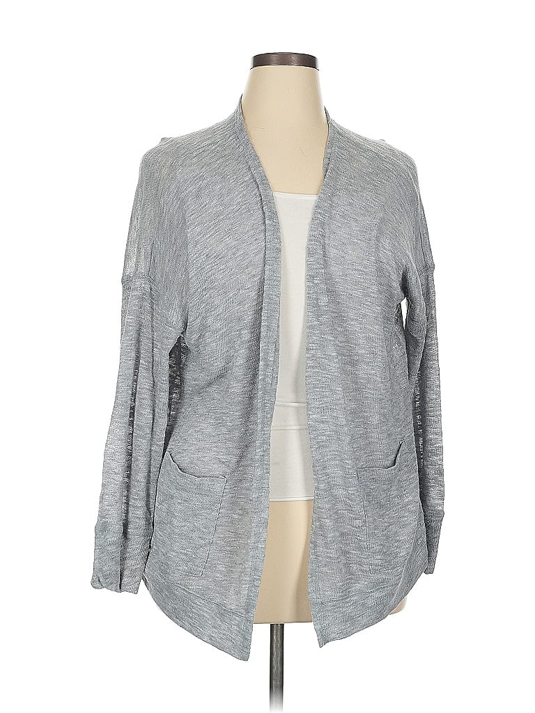 Pre-owned Old Navy Cardigan Sweater In Gray