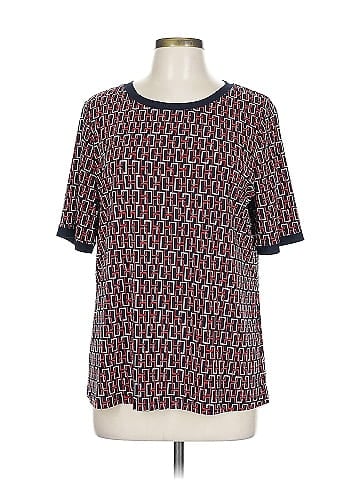 Anne Klein Short Sleeve Blouse (view 1)