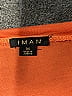 IMAN Orange 3/4 Sleeve Top Size M - photo 7
