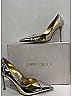 Jimmy Choo Metallic Silver Heels Size EU 40 - photo 7