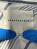 Aeropostale 100% Rayon Stripes Blue Short Sleeve Button-Down Shirt Size L - photo 7