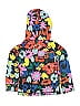 Hanna Andersson Floral Pink Zip Up Hoodie Size 4 - photo 2