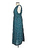 Roxy 100% Viscose Polka Dots Teal Casual Dress Size XS - photo 5