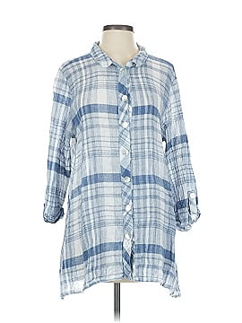 Habitat 3/4 Sleeve Button Down Shirt